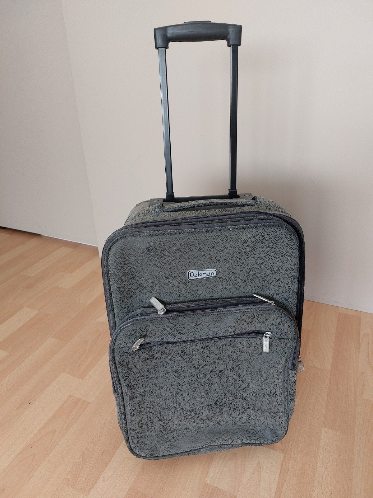 Oakman Koffer - Handbagage met Wieltjes, Overige materialen, Wieltjes, Gebruikt, 50 tot 60 cm