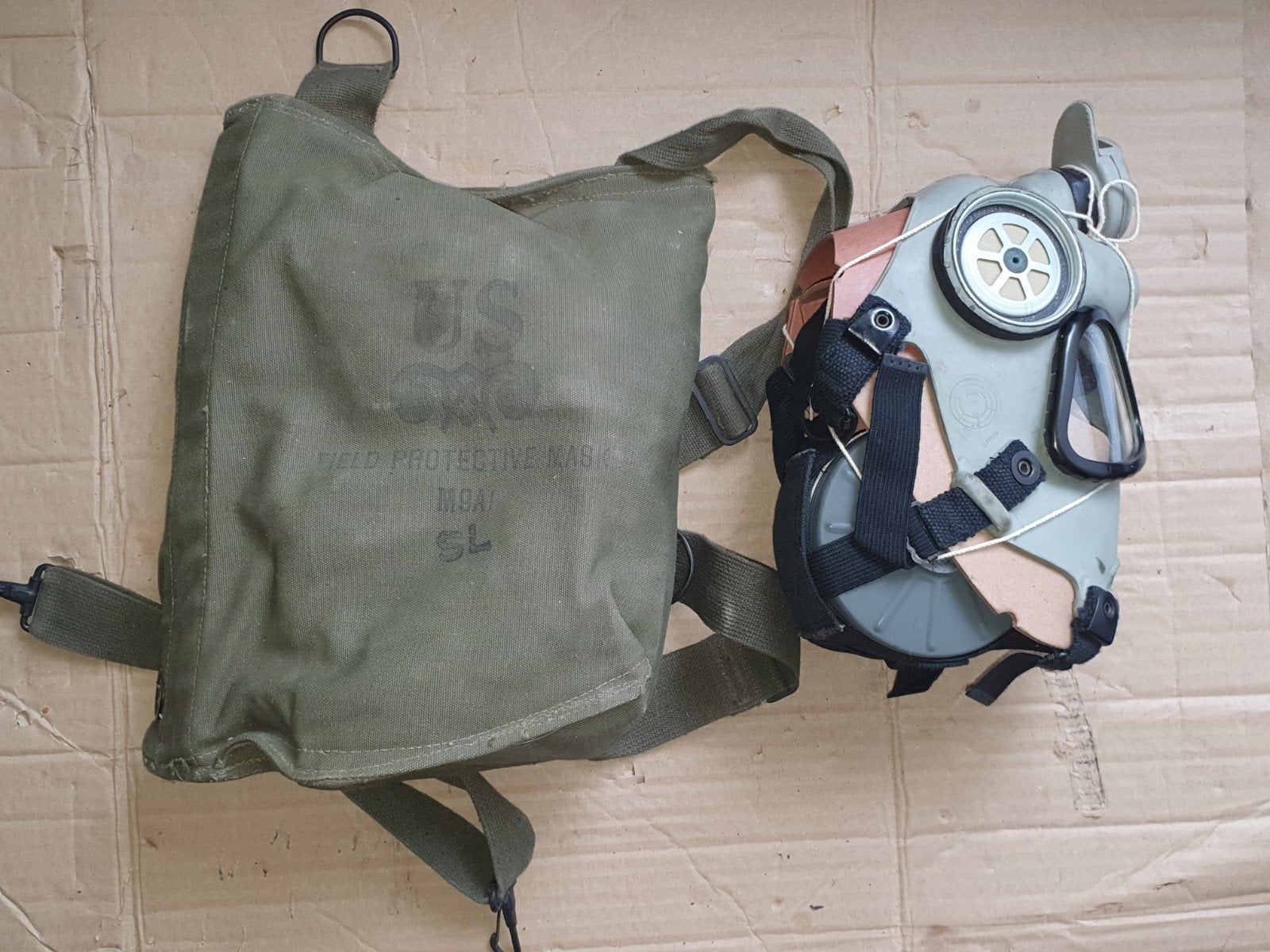 US Korea/Vietnam, Gasmasker M9A1, 1952 NOS, Ophalen of Verzenden