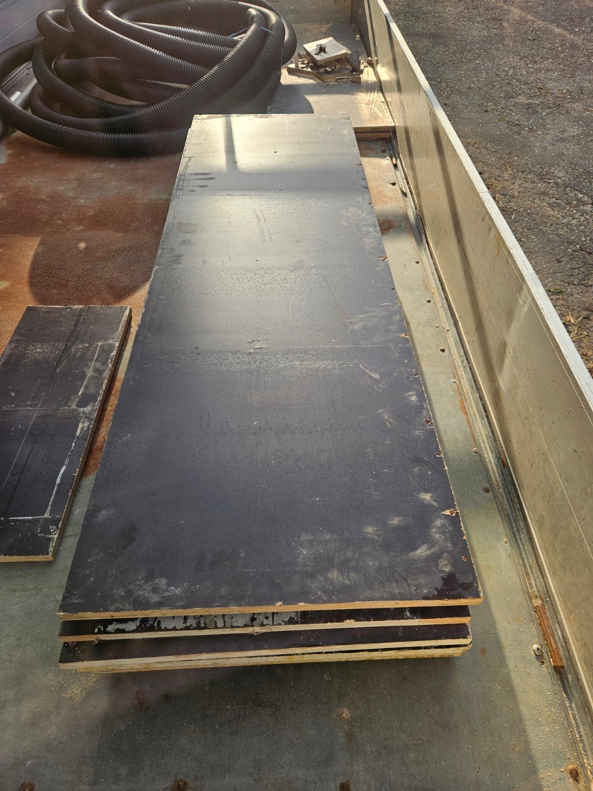 betonplex stroken, Doe-het-zelf en Verbouw, Platen en Panelen, Ophalen, Gebruikt, Betonplex, Minder dan 20 mm