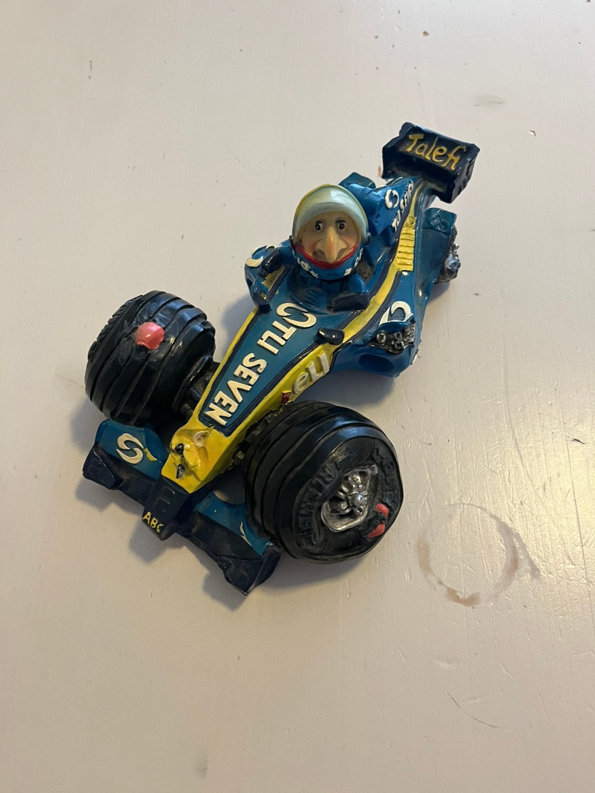 Karikatuur Formule 1 auto, Ophalen of Verzenden, Zo goed als nieuw, Formule 1