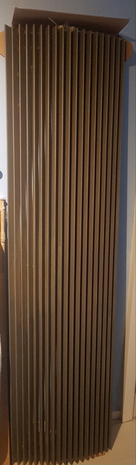 Jaga radiator 200 cm x 60 cm matgrijs, Ophalen, Gebruikt, Radiator, 30 tot 80 cm