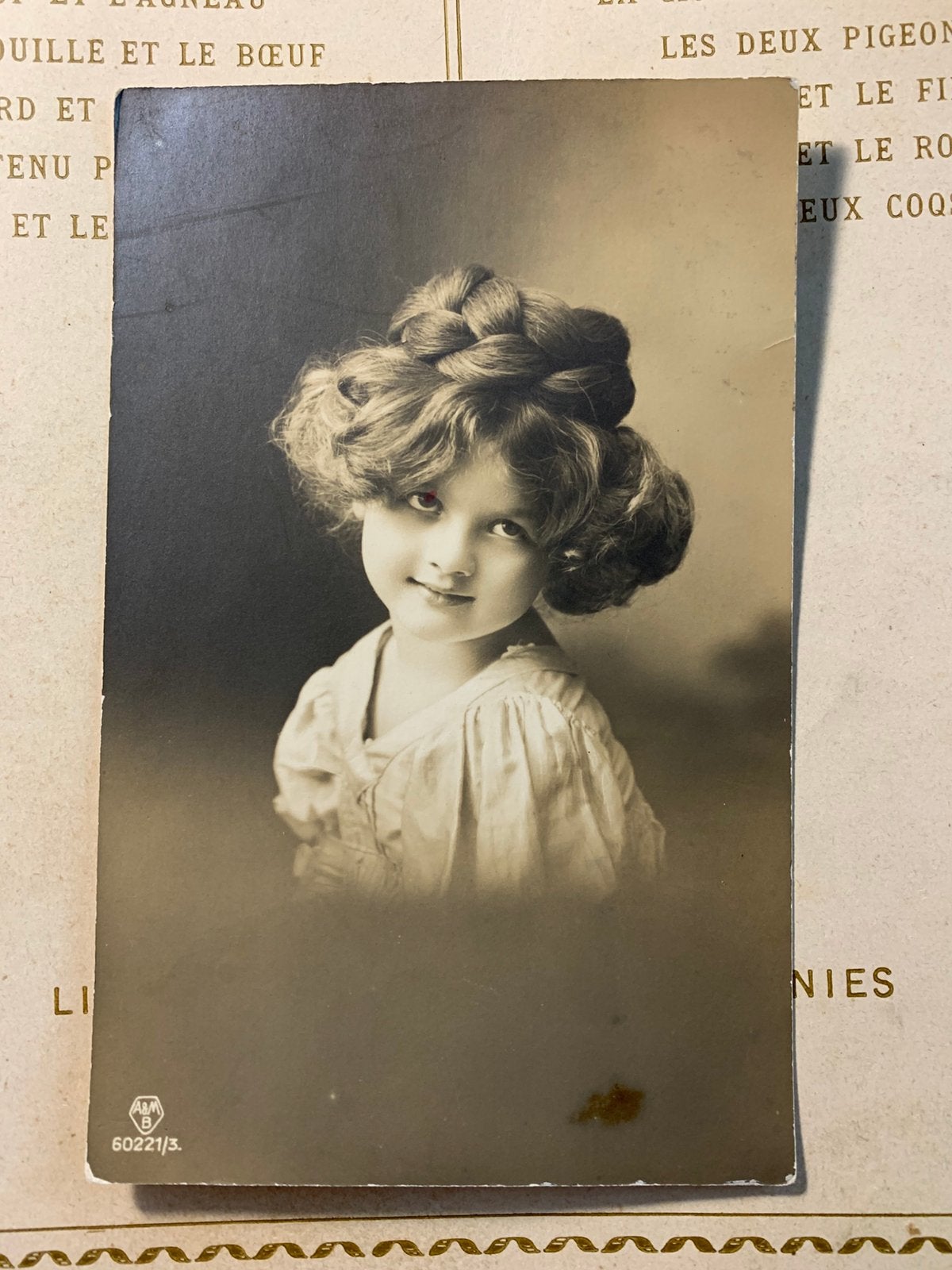 1913 Meisje met gevlochten haar (SL), Ophalen of Verzenden, Voor 1920, Gelopen, Kinderen