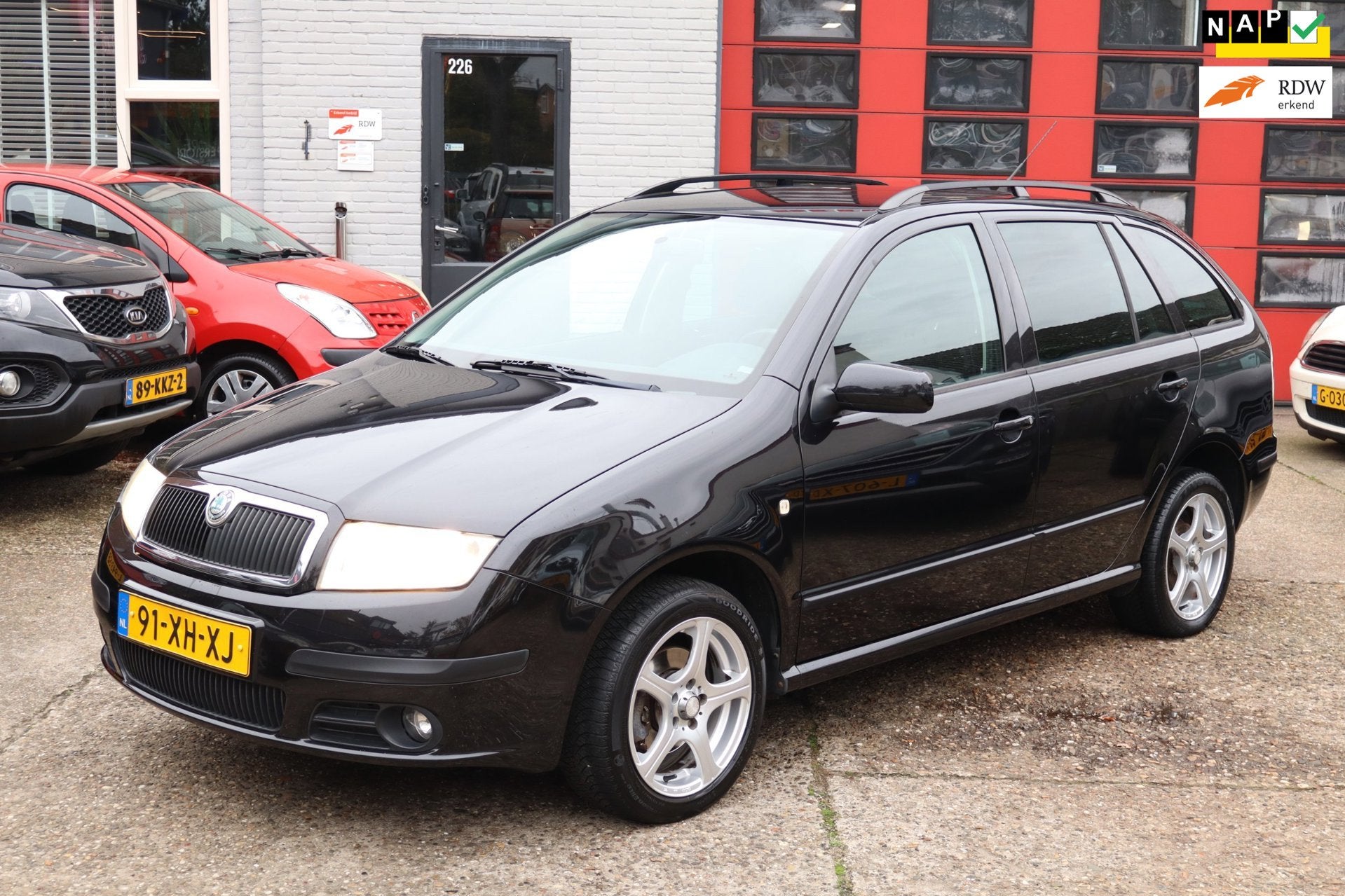 Skoda Fabia Combi 1.4-16V Spirit+ , AIRCO, NWE APK, Auto's, Voorwielaandrijving, Gebruikt, 4 cilinders, 1070 kg