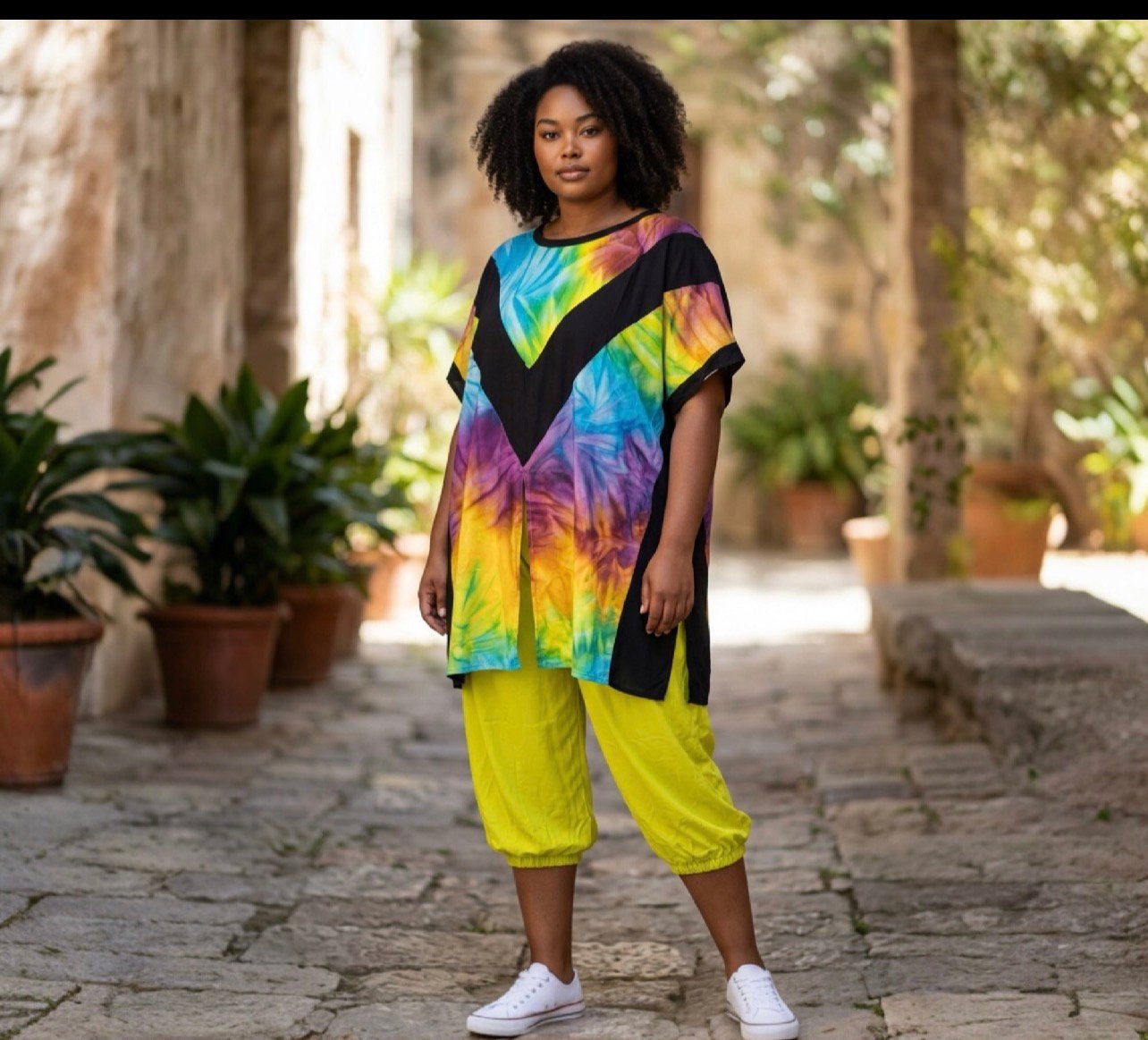 Luna Serena  A lijn tuniek nieuw voor 52/54/56 kleurrijk, Ophalen of Verzenden, Nieuw, Meerkleurig, Blouse of Tuniek