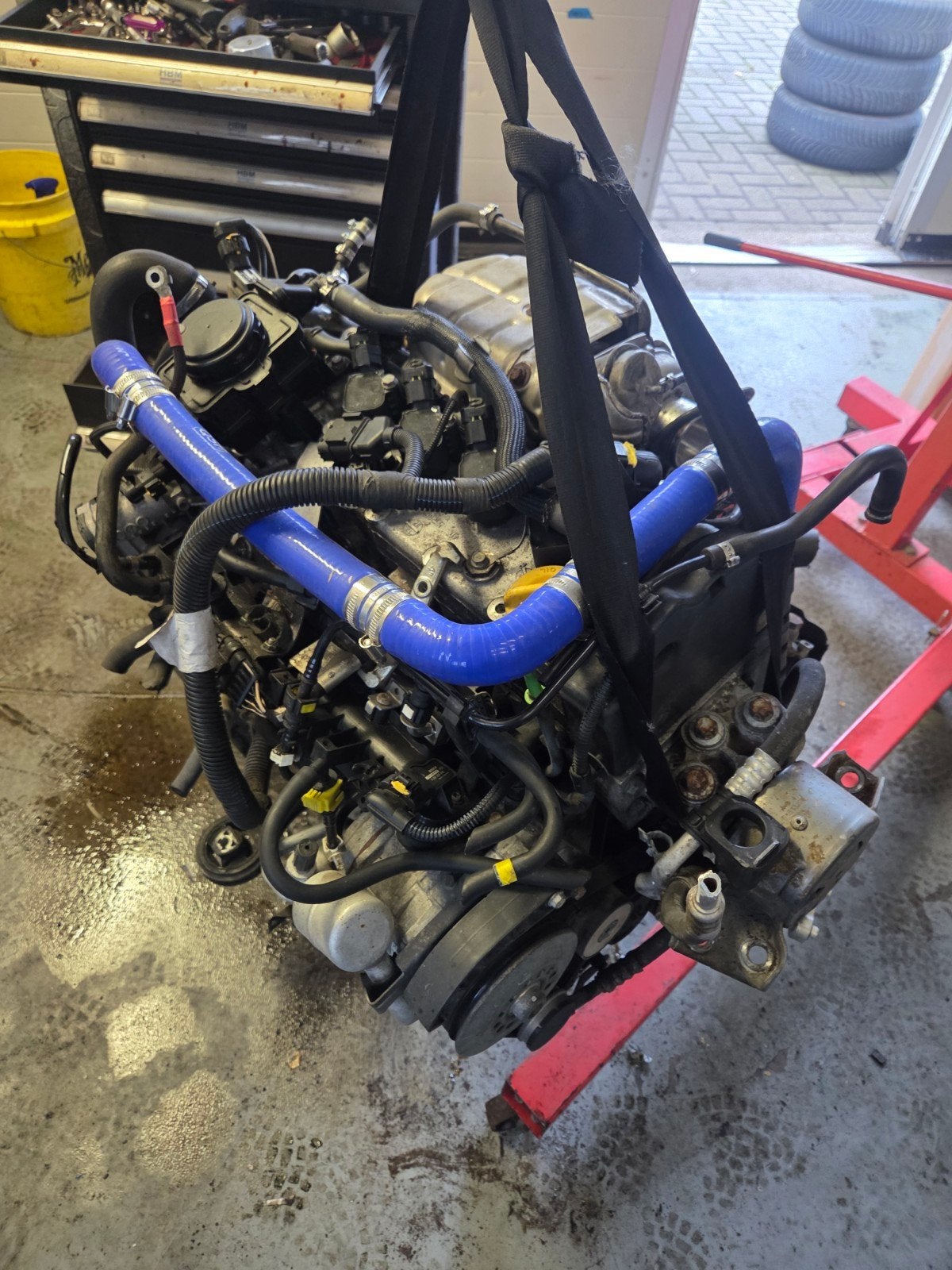 Fiat Punto 1.4 16V motorswap – 200+ pk geschat, Auto-onderdelen, Ophalen, Fiat