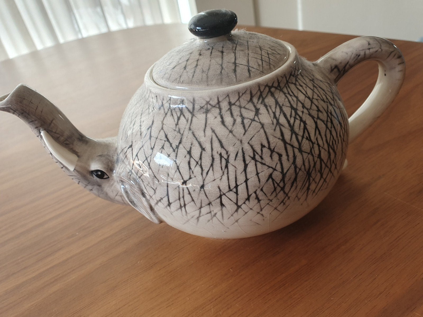 Unieke olifant theepot - Vintage design, Antiek en Kunst, Ophalen of Verzenden