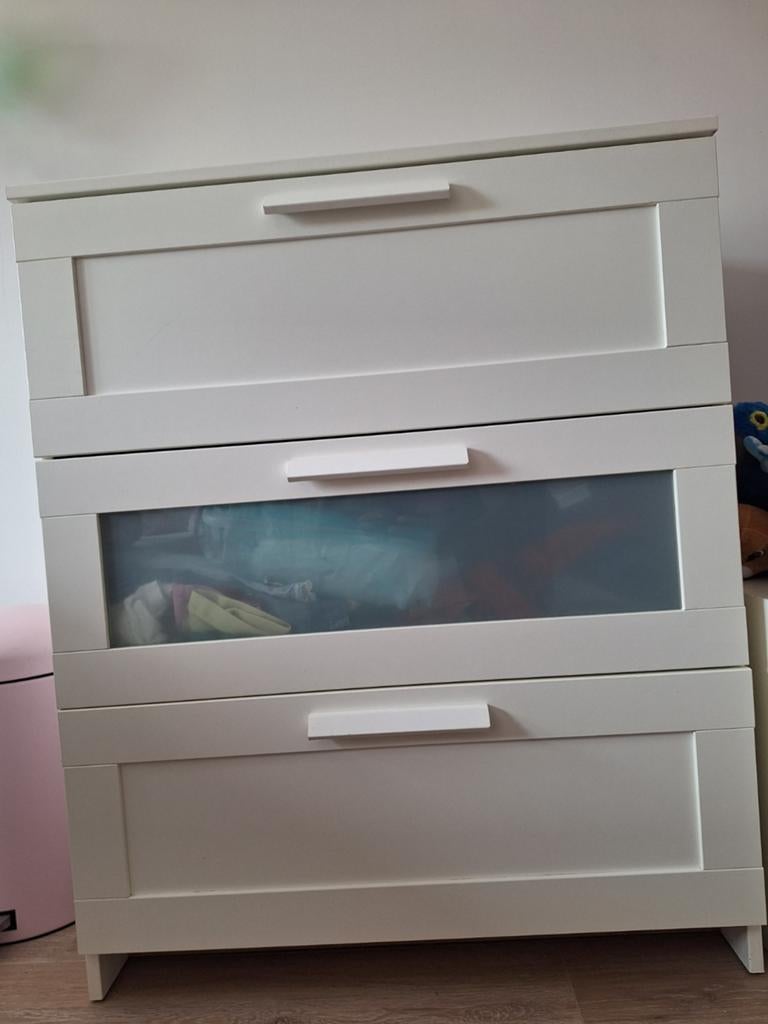 Ikea Brimnes ladekast, Huis en Inrichting, Kasten | Ladekasten, Ophalen, Gebruikt, Modern, Scandinavisch, 50 tot 100 cm