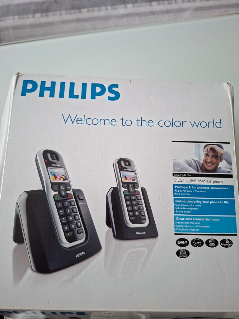 Philips draadloze telefoon, Ophalen of Verzenden, 1 handset