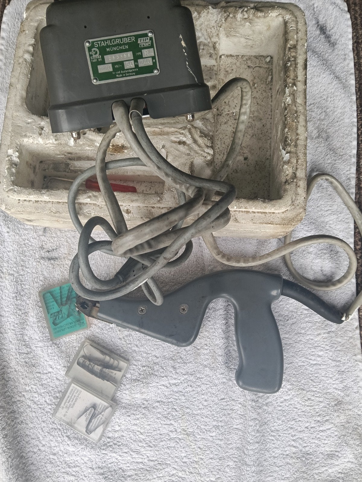 Stahlgruber München Type R4 - banden snijmachine, Ophalen of Verzenden, Gebruikt