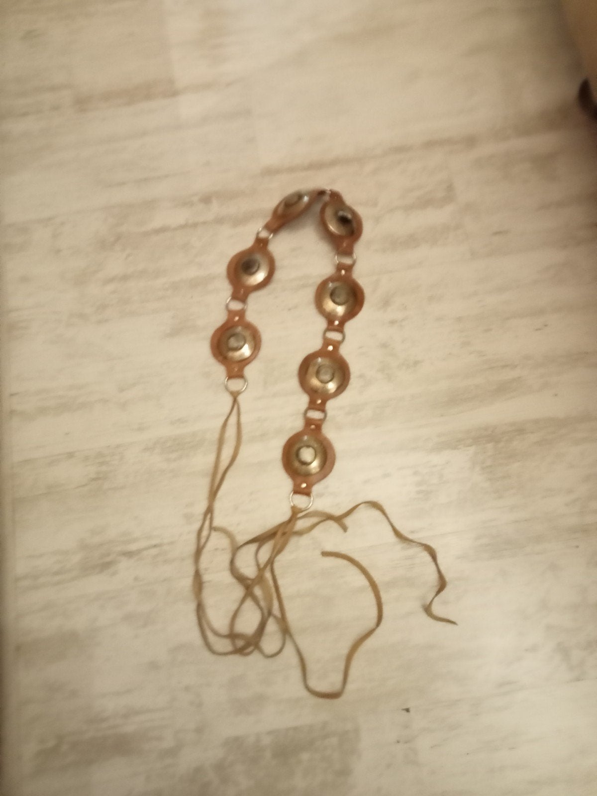Stoere leren omknoop riem, Ophalen of Verzenden, Nieuw, Zwart