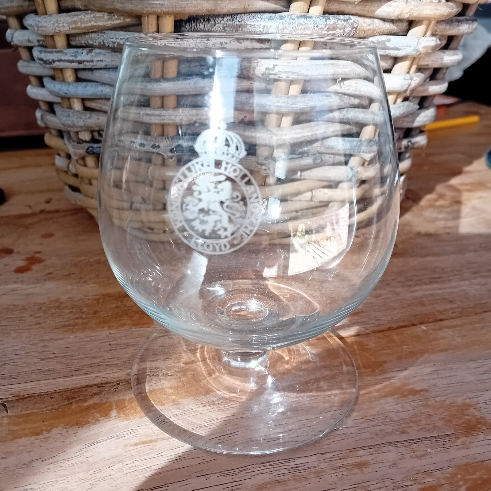 Hollandsche Loyd glas, Verzamelen, Ophalen of Verzenden, Zo goed als nieuw, Overige typen