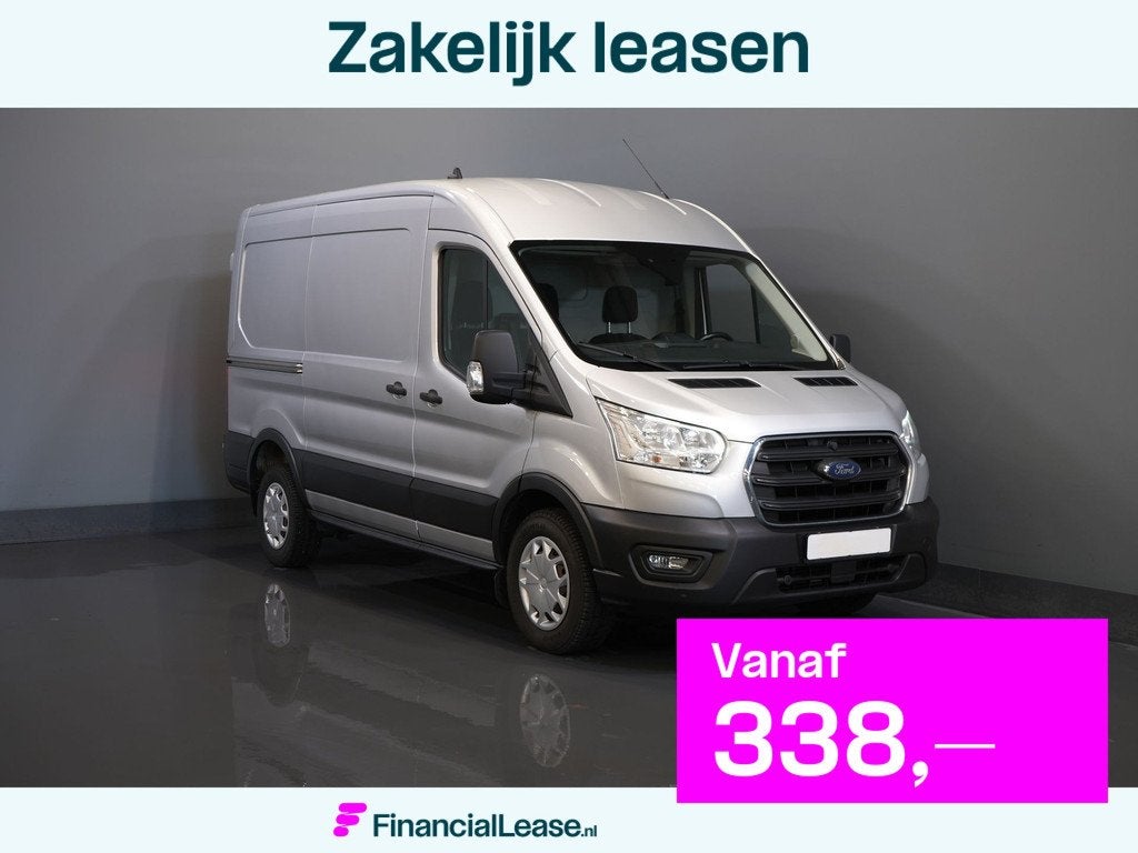 Ford Transit 350 2.0 TDCI 130 pk L2H2 Trend Inrichting/ Crui, Stof, 4 cilinders, 2087 kg, Bedrijf