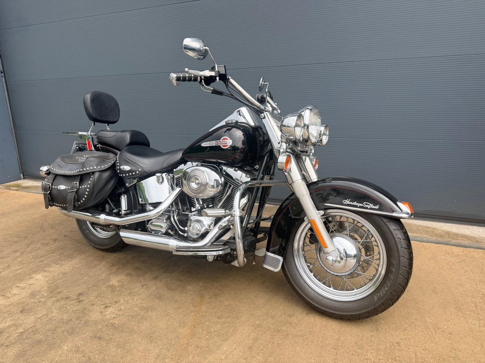 Harley Davidson 88 FLSTCI Heritage Softail Classic, 2 cilinders, Occasion, Particulier, Toermotor