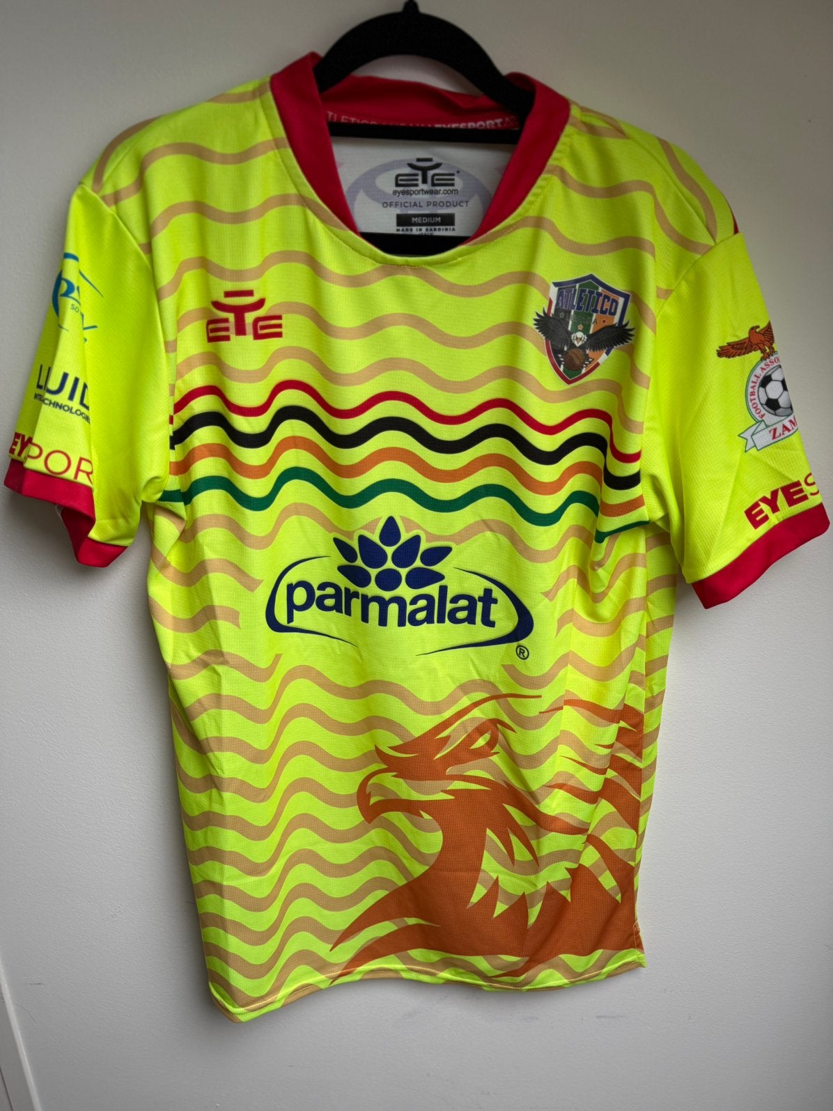 Atletico Lusaka 3e shirt 2022/2023 maat D, Maat S, Ophalen of Verzenden, Zo goed als nieuw, Shirt