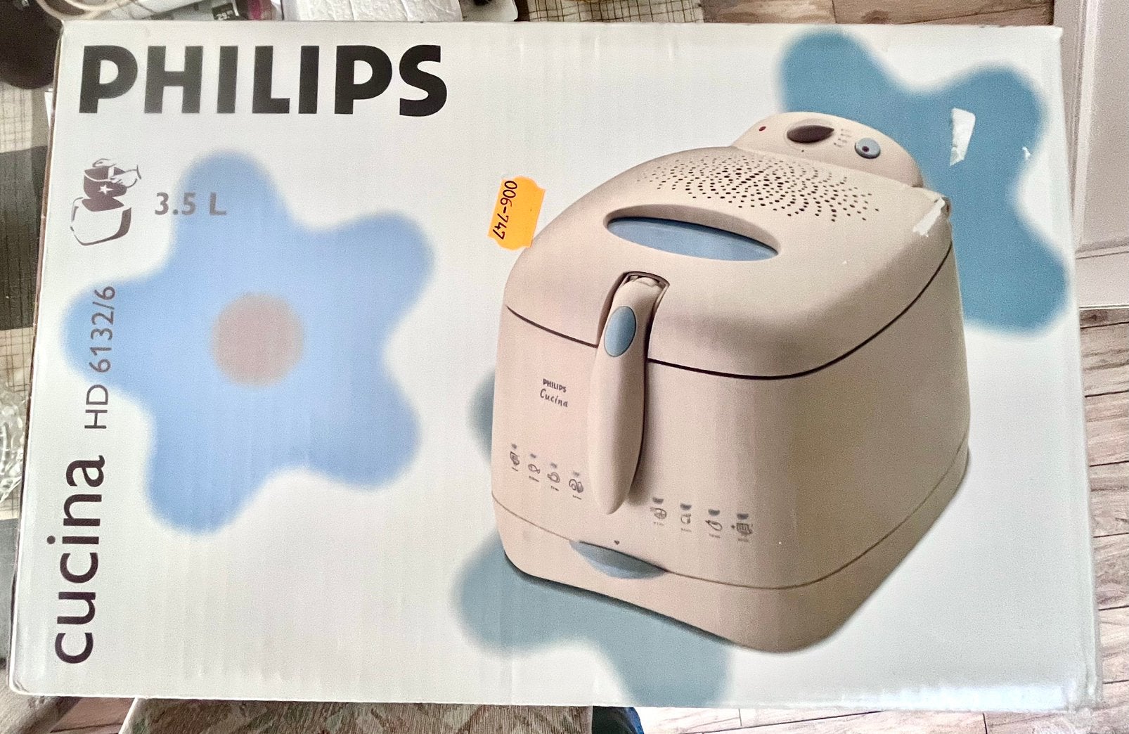 Nieuw in doos! Philips Cucina HD6132 Friteuse, Witgoed en Apparatuur, Frituurpannen, 2 tot 3 liter, Ophalen of Verzenden, Nieuw