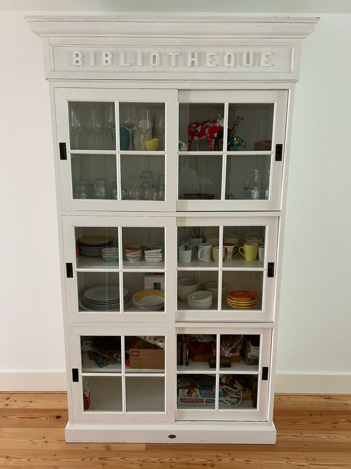 Vitrinekast, Ophalen, Gebruikt, 50 tot 100 cm, 150 tot 200 cm
