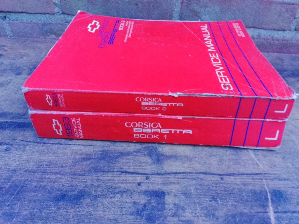 Chevrolet Corsica / Beretta 1993 dealer werkplaatsboeken, Verzenden, Gelezen, Chevrolet