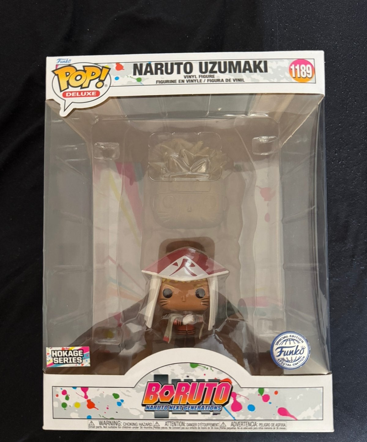 Funko pop deluxe naruto uzumaki hokage #1189, Ophalen, Nieuw