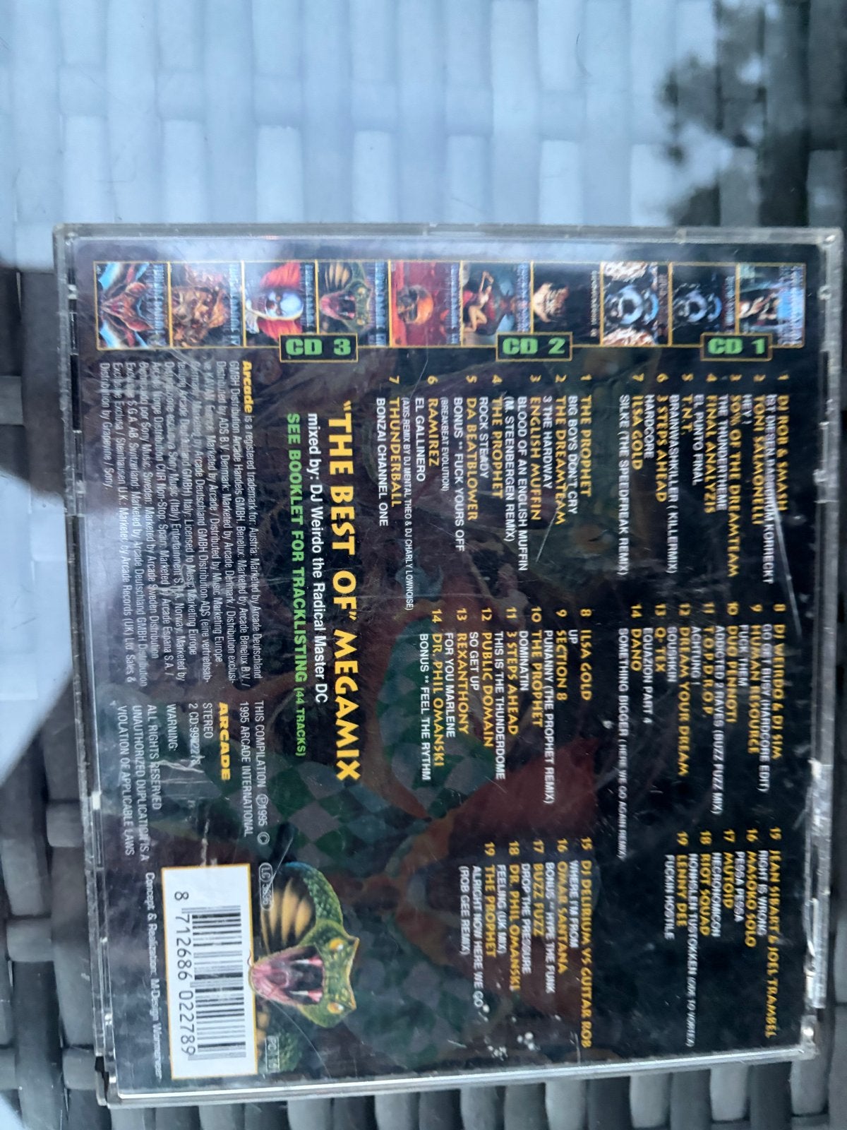 Thunderdome - The Best Of Megamix CD (3 CD's), Gebruikt, Hardcore, Ophalen of Verzenden, Verzamelalbum