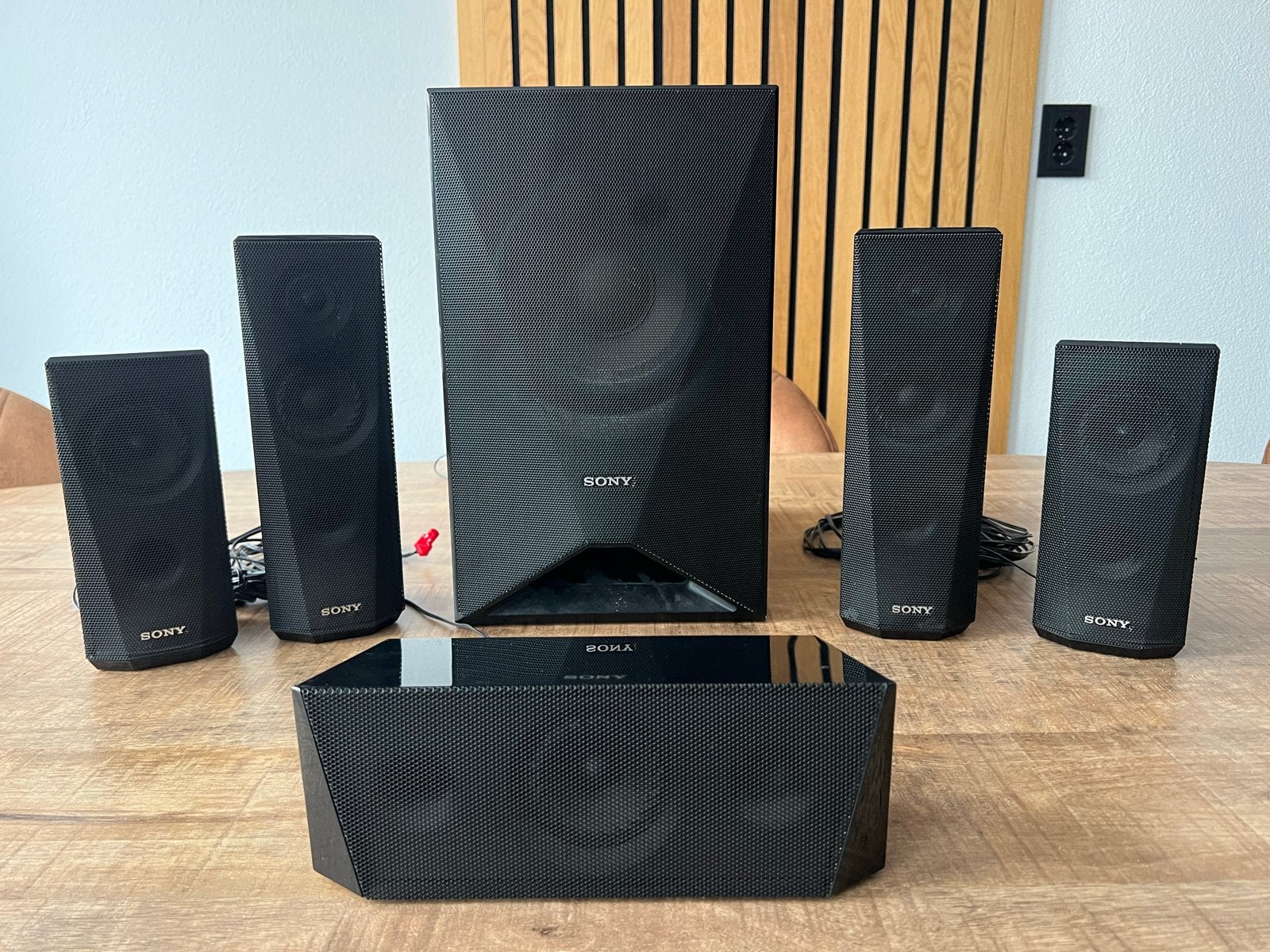 Sony Home Cinema Set 5.1 met Blu-ray speler, Ophalen, Blu-ray-speler, 70 watt of meer, Zo goed als nieuw