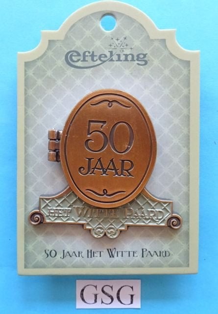 50 jaar het Witte Paard nr. EPP484-01, Ophalen, Nieuw, Button of Speldje