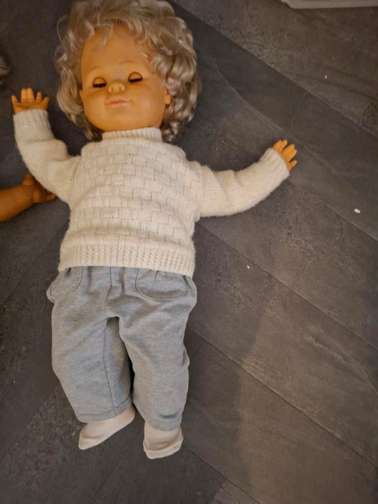 4 Grote Poppen 70 cm - Alleen Ophalen, Kinderen en Baby's, Speelgoed | Poppen, Ophalen of Verzenden, Gebruikt, Babypop