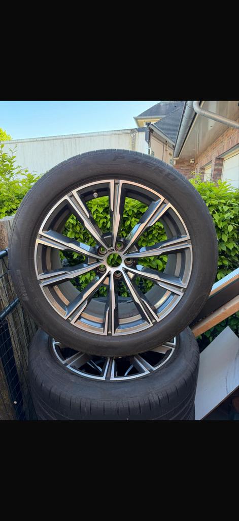 Originele BMW Breedset Velgen met Pirelli Banden - 20 inch, Ophalen, Gebruikt, 275 mm, Banden en Velgen