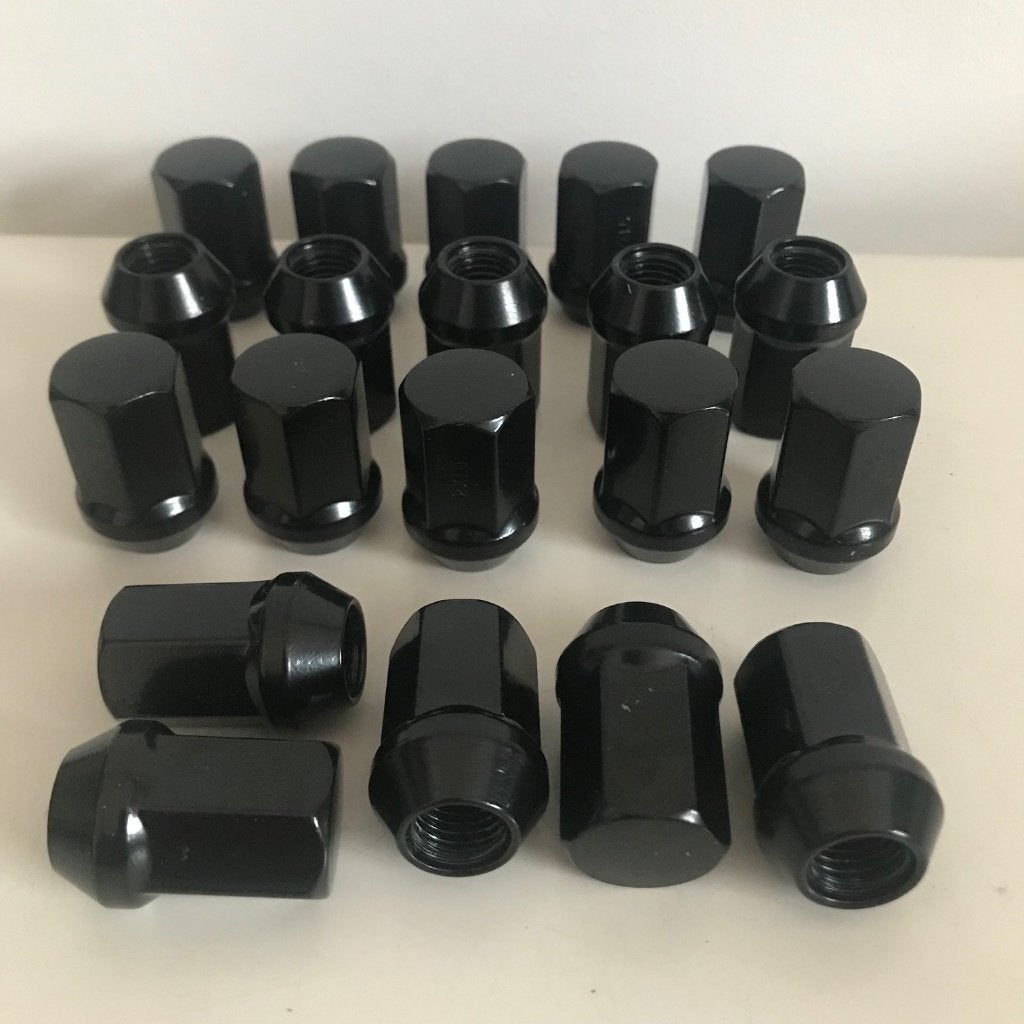 Dichte wielmoeren gezwart M12 x 1,5 x 34 mm, Auto diversen, Ophalen of Verzenden, Nieuw