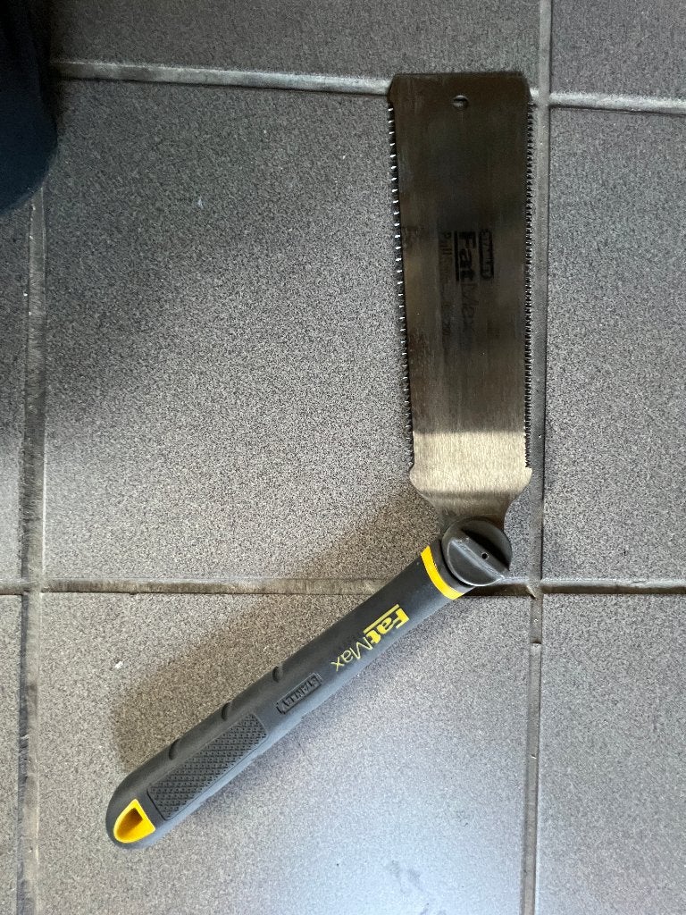 Japanse zaag Stanley FATMAX, Doe-het-zelf en Verbouw, Ophalen, Zo goed als nieuw