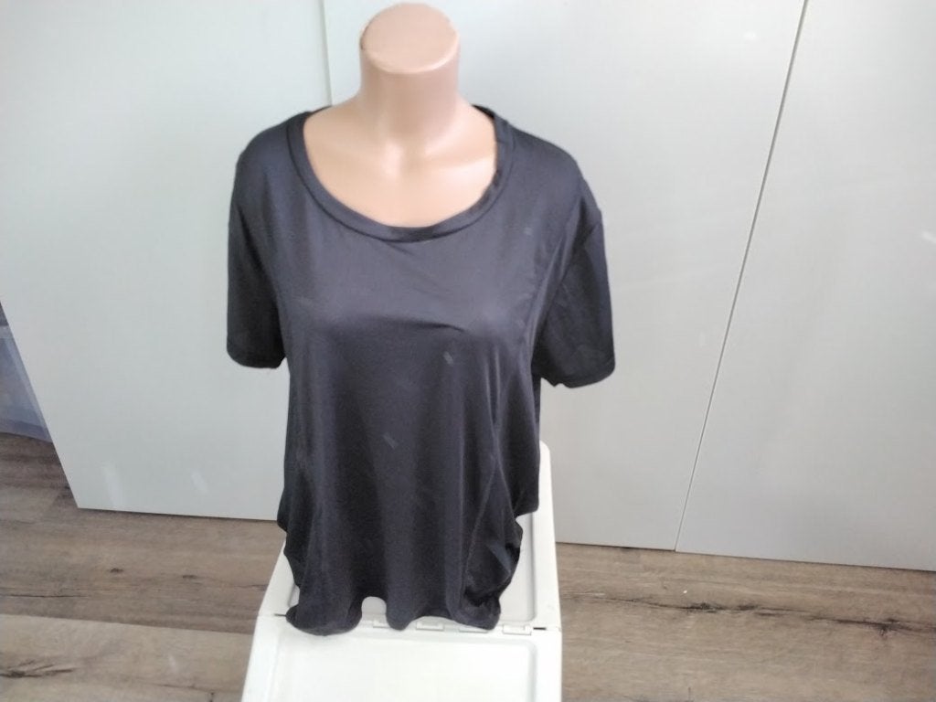 Sport shirt maat 48, zo goed als nieuw, Zeeman, Zwart, Maat 46/48 (XL) of groter, Ophalen of Verzenden
