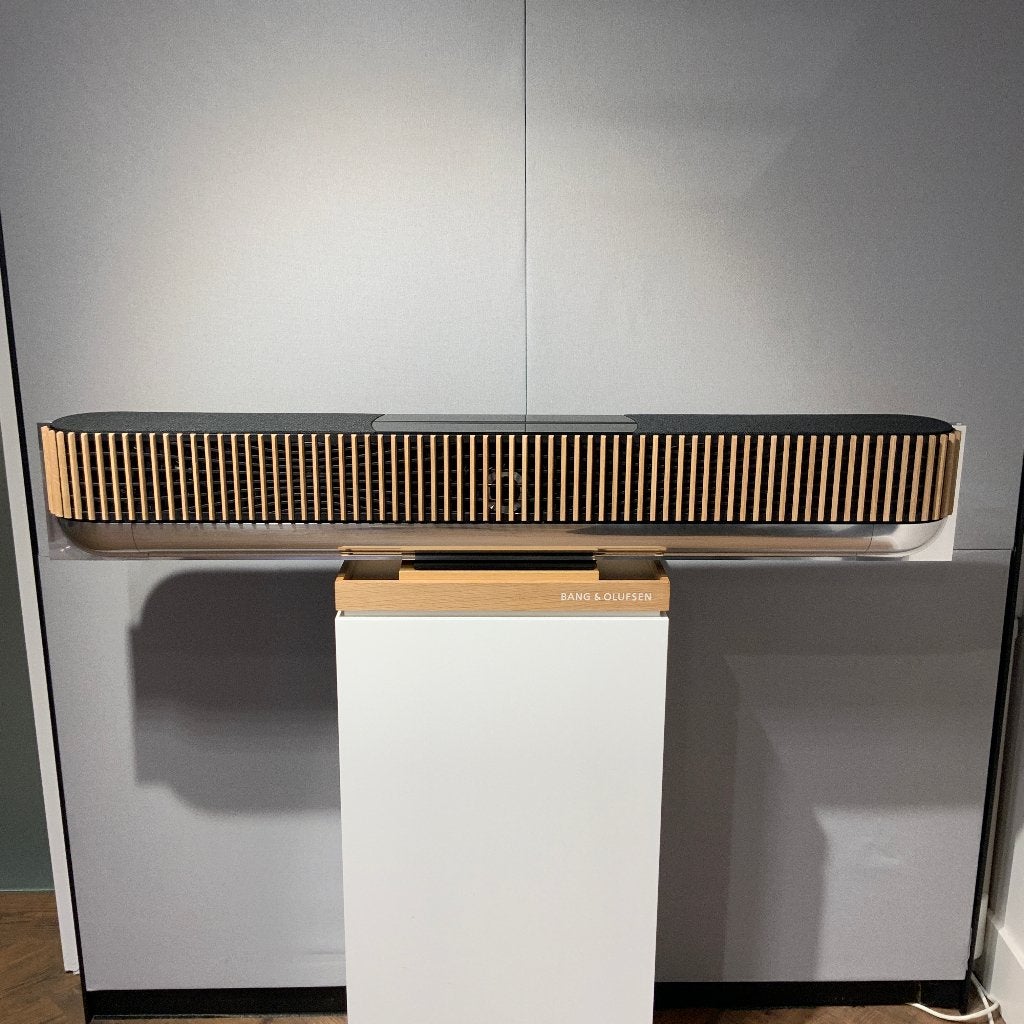 Bang & Olufsen Beosound Theatre 55 Silver / Light Oak, Ophalen, Bang & Olufsen, Nieuw, Bluetooth