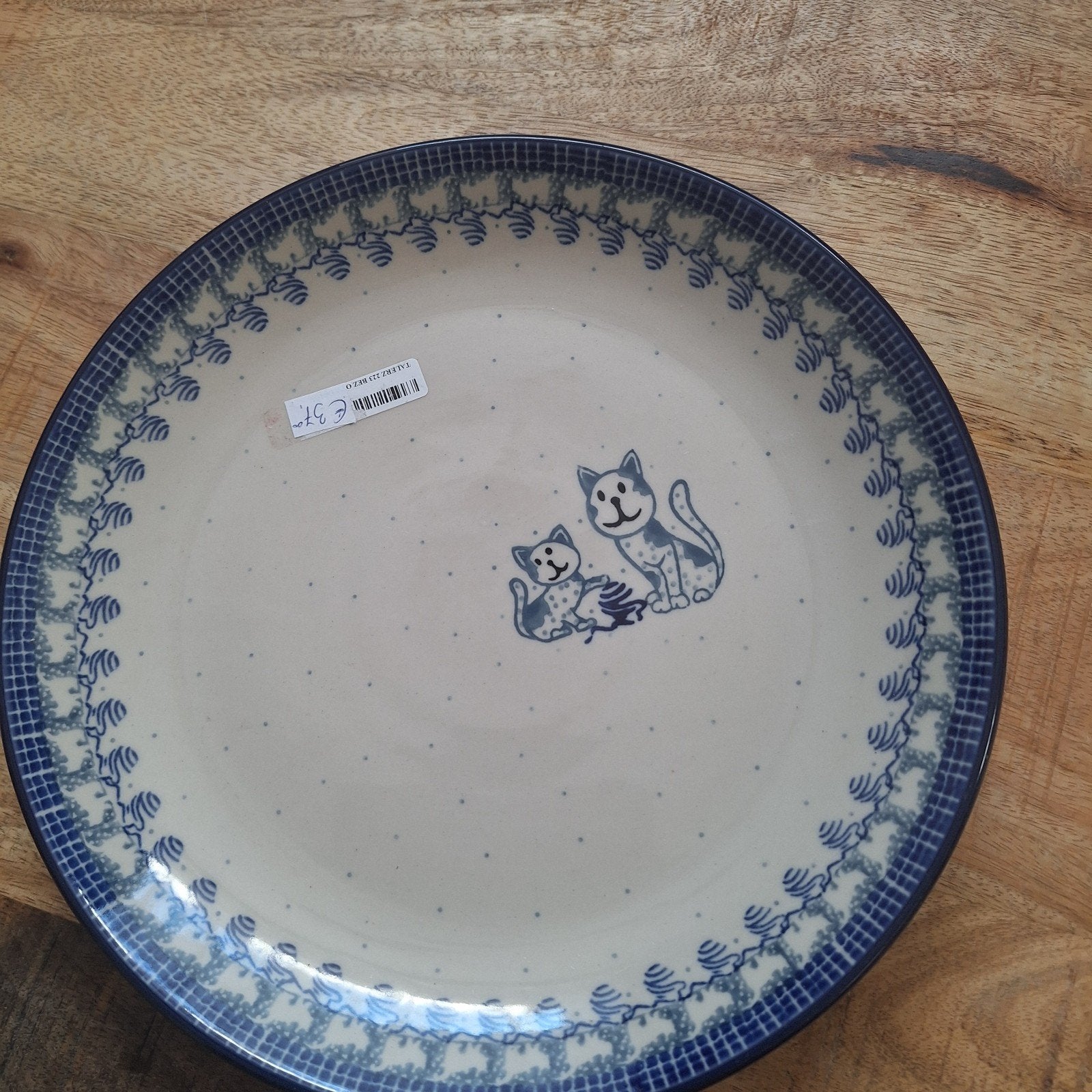 Dienerbord 26,5 cm Bunzlau Castle Pools keramiek-nieuw, Huis en Inrichting, Overige merken, Keramiek, Nieuw, Ophalen of Verzenden