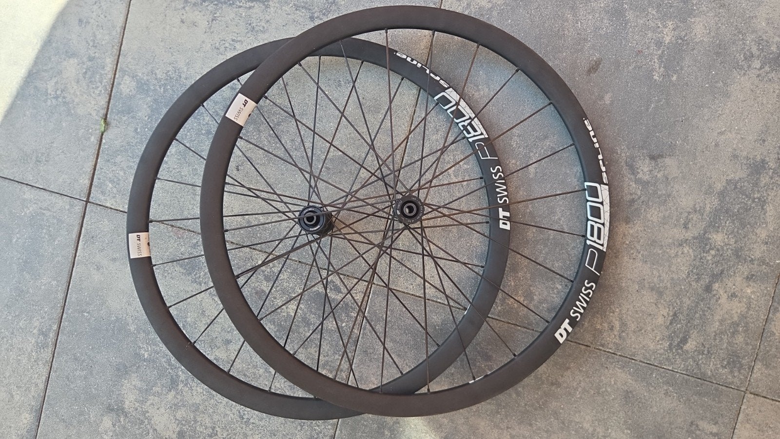 DT Swiss P1800 Spline 28" racefiets velgen, Gebruikt, DT Swiss, Ophalen of Verzenden, Aluminium