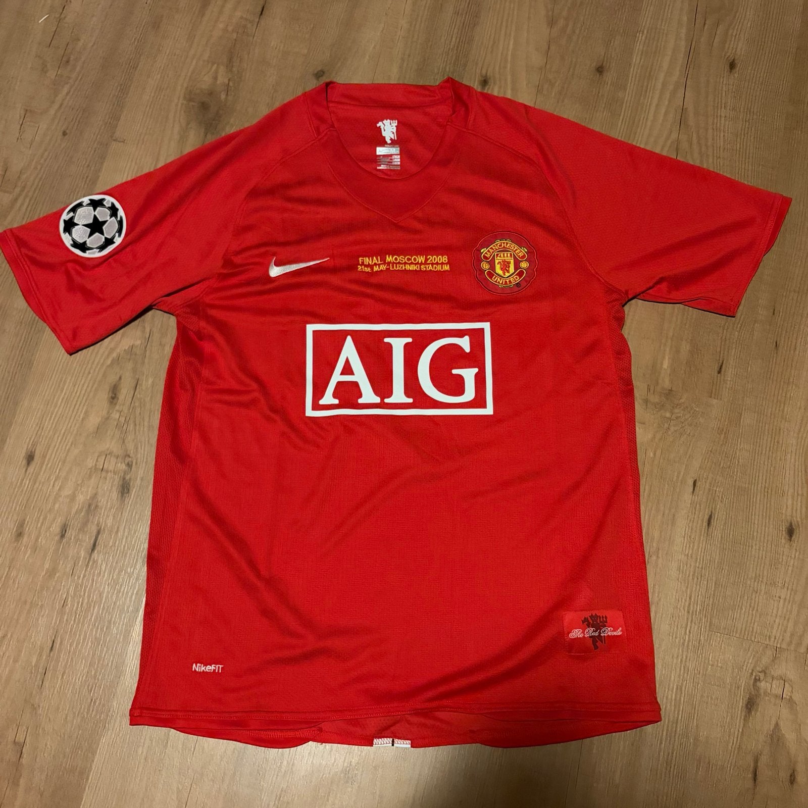 Manchester United Ronaldo 2008 Finale Moskou shirt, Maat M, Ophalen of Verzenden, Nieuw, Shirt