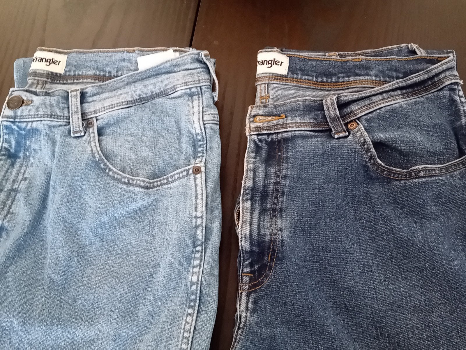 Wrangler Texas Stretch Jeans, Kleding | Heren, Spijkerbroeken en Jeans, W36 - W38 (confectie 52/54), Blauw, Wrangler, Ophalen of Verzenden