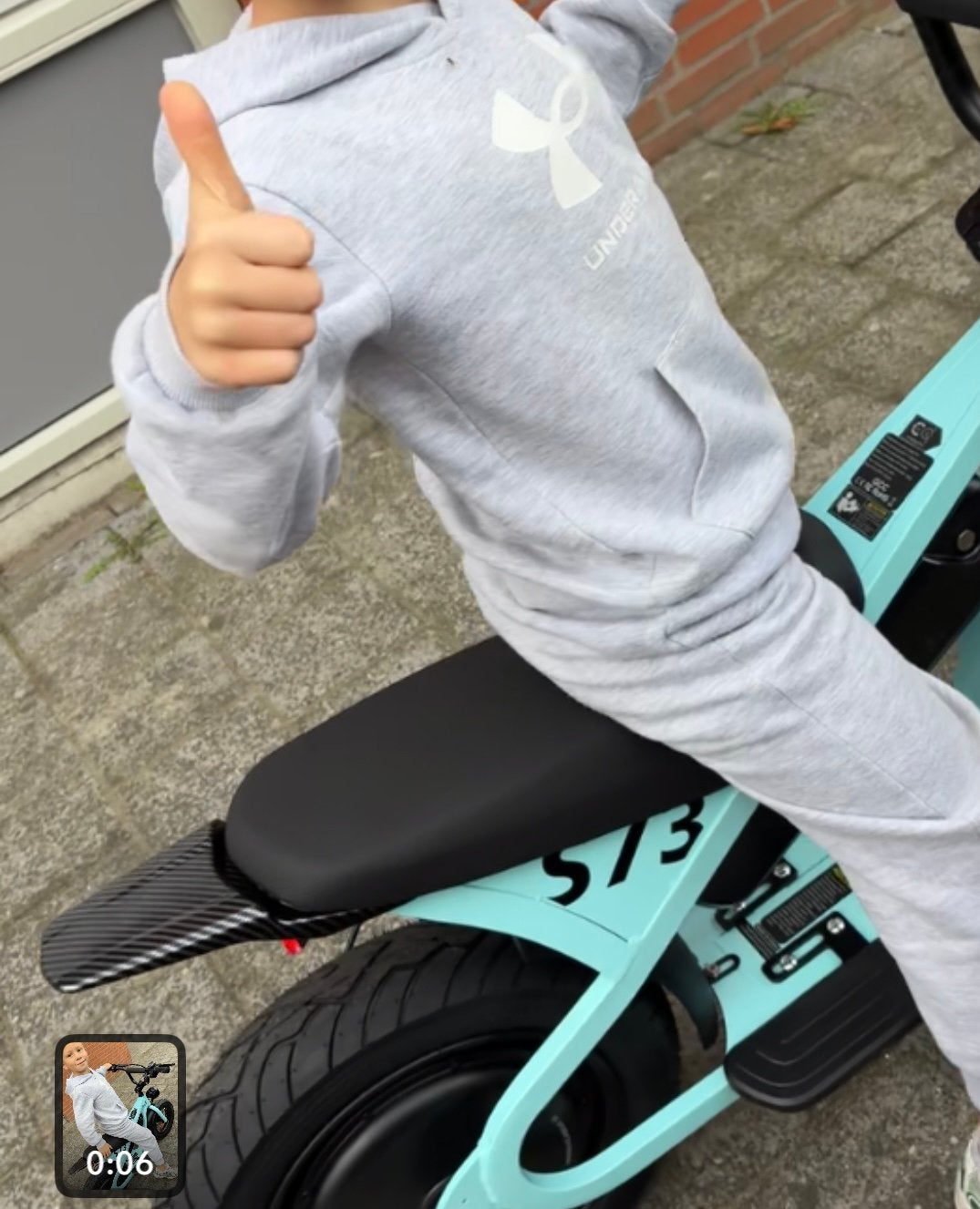 Mini fatbike te koop, Fietsen en Brommers, Elektrische fietsen, Ophalen, Zo goed als nieuw, Overige merken