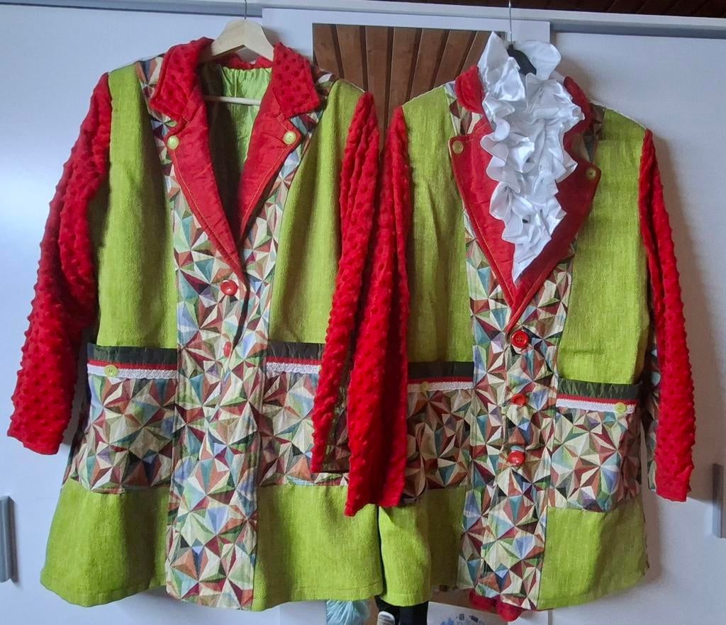 Mooie izgs carnavalsjas, Ophalen of Verzenden, Zo goed als nieuw, Maat 46/48 (XL) of groter, Carnaval