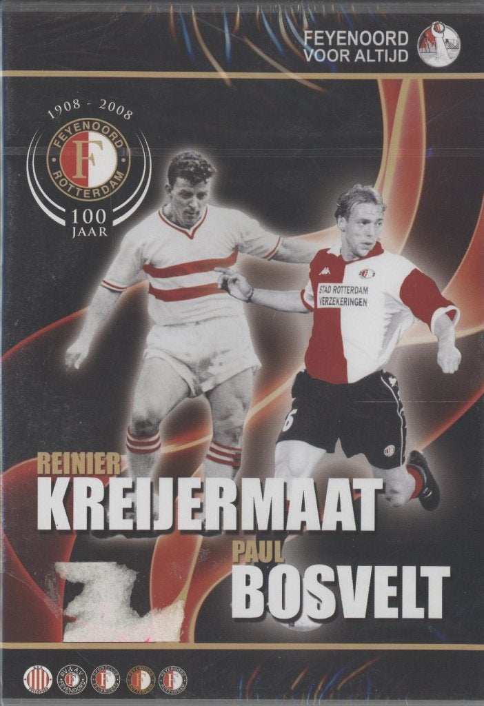 44) 100 Jaar Feyenoord, deel 10: met Kreijermaat en Bosveld, Voetbal, Alle leeftijden, Ophalen of Verzenden, Zo goed als nieuw