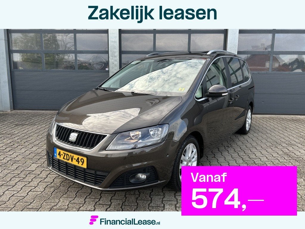 SEAT Alhambra 1.4 TSI 150pk Style 7pers., Voorwielaandrijving, Stof, Zwart, 4 cilinders