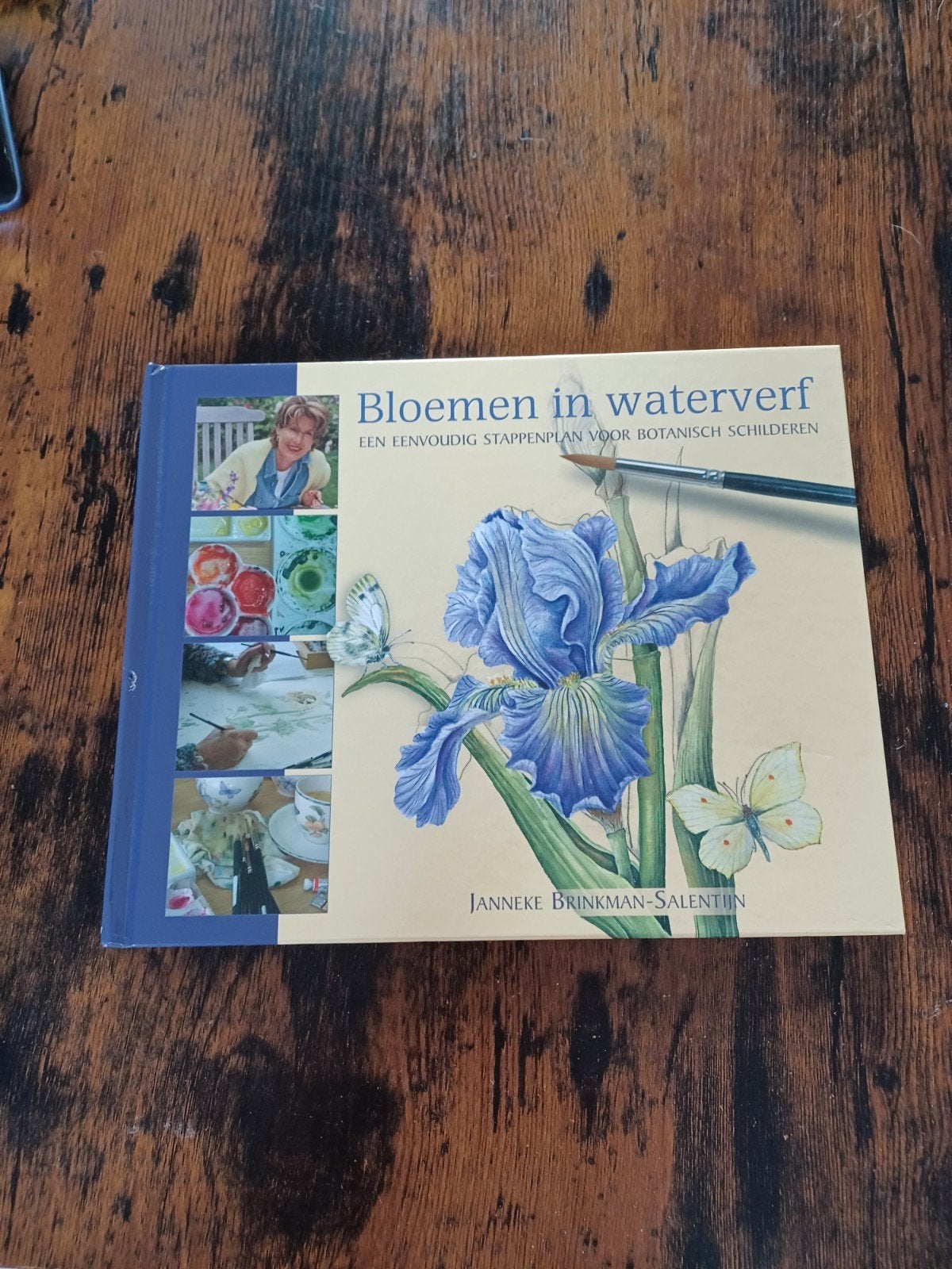 Bloemen in Waterverf – Janneke Brinkman-Salentijn | Botanisc, Antiek en Kunst, Ophalen of Verzenden
