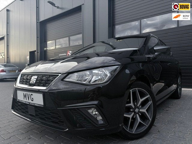 Seat Ibiza 1.0 TSI Excellence|Carplay|Cruise|Stoel verw|Clim, Auto's, Dealer onderhouden, Gebruikt, 95 pk, Alcantara