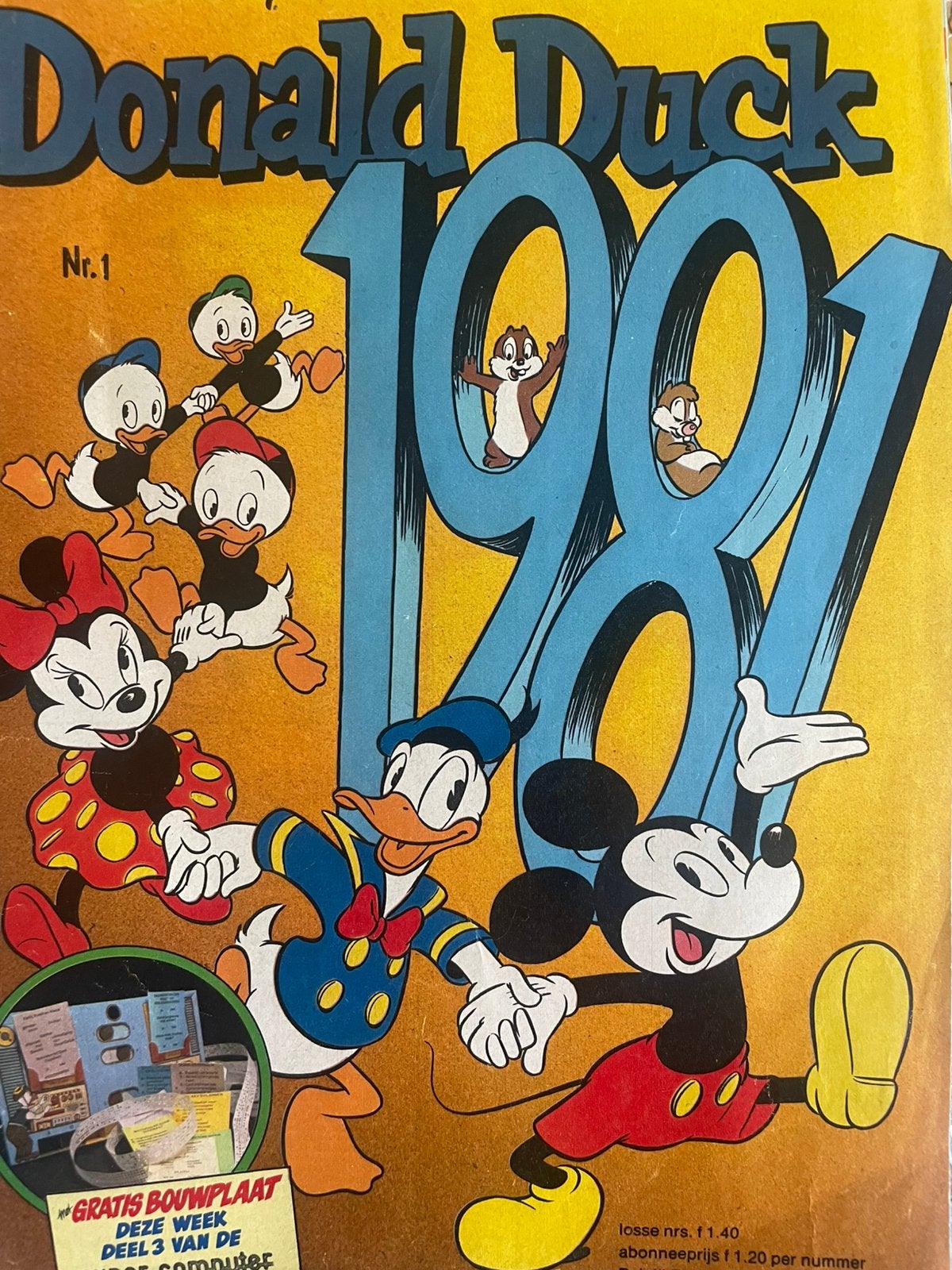 DonaldDuck-complete jaargangen, Eén stripboek, Ophalen of Verzenden, Gelezen