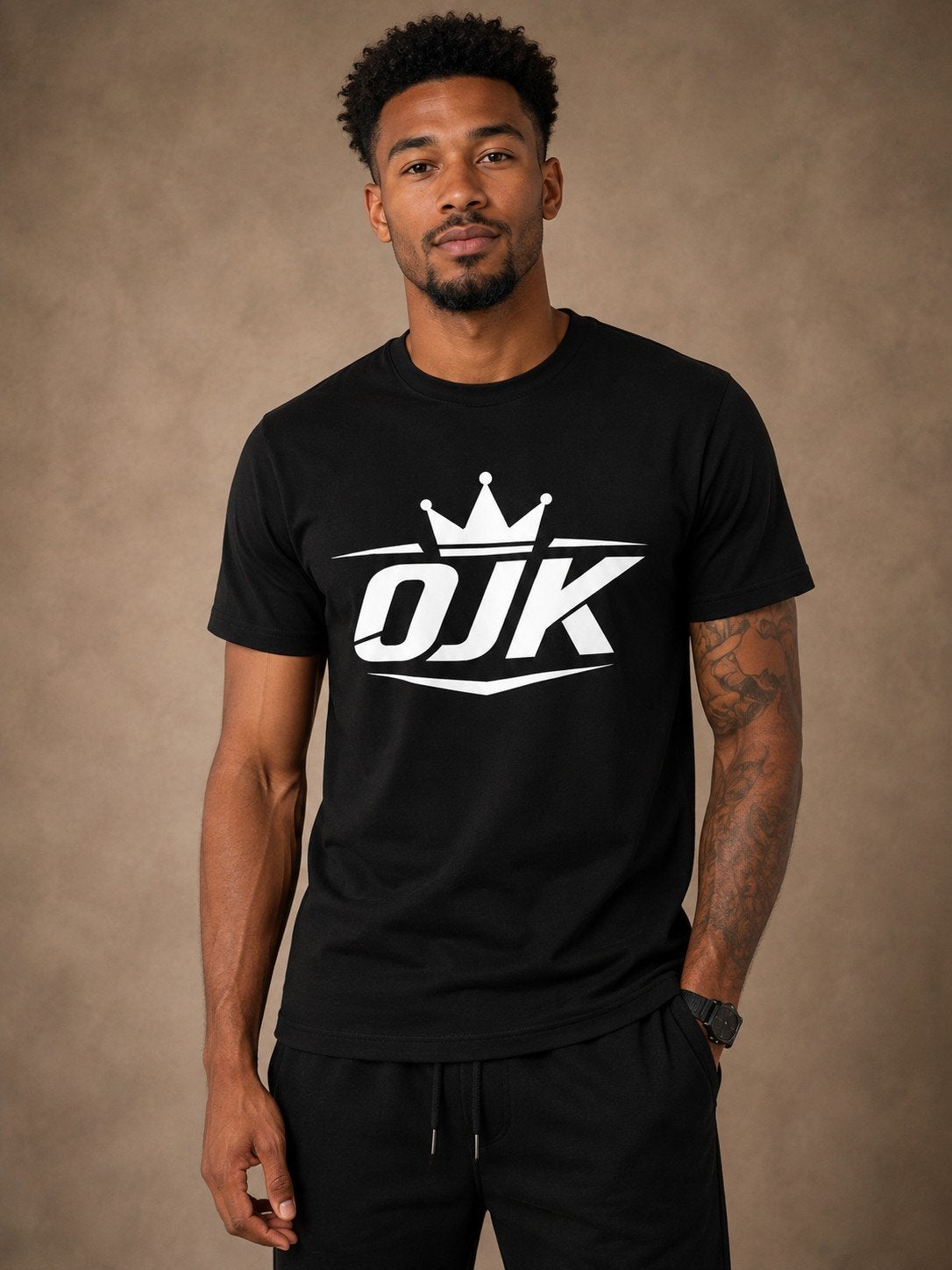 OJK T-SHIRT – NU DIRECT LEVERBAAR, Kleding | Heren, T-shirts, Ophalen of Verzenden, Nieuw, Overige maten, Zwart