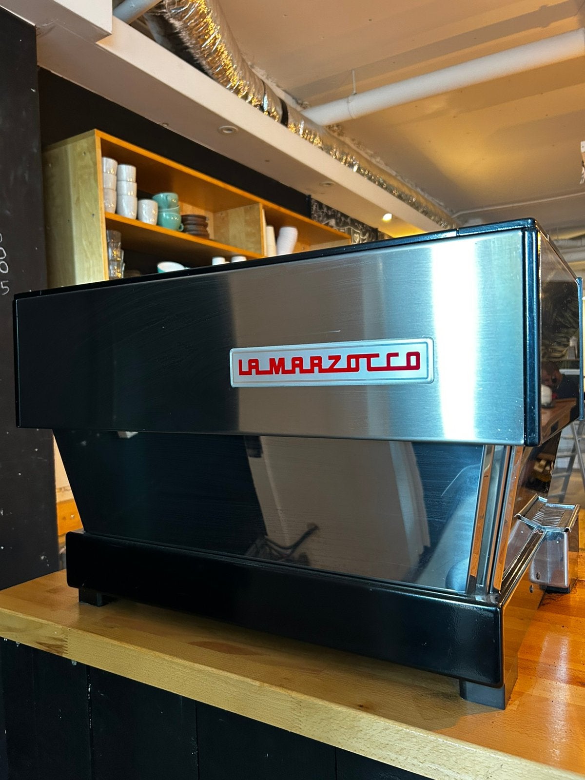 La Marzocco Linea 2 professionele espressomachine & grinder, Witgoed en Apparatuur, Gebruikt, Espresso apparaat, 10 kopjes of meer
