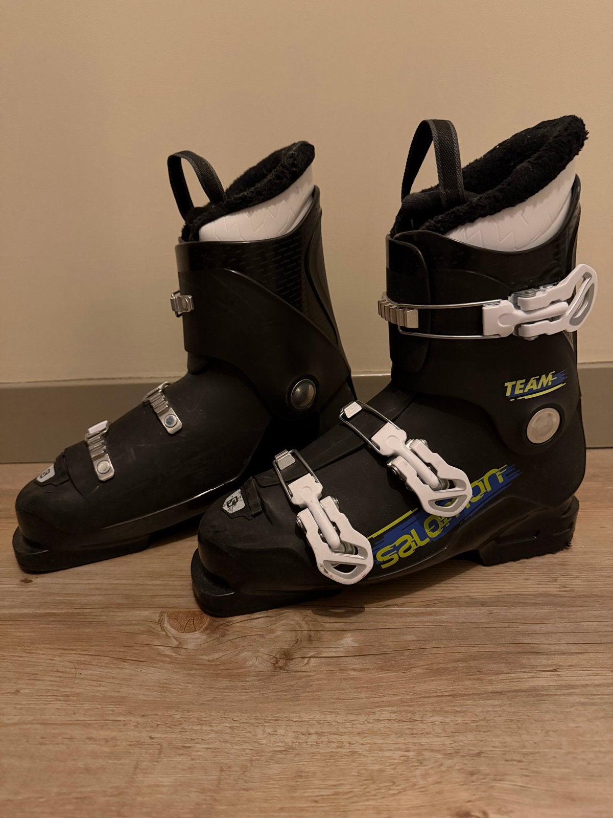 Salomon Team skischoenen - schoenmaat 40-41., 160 tot 180 cm, Gebruikt, Schoenen, Skiën