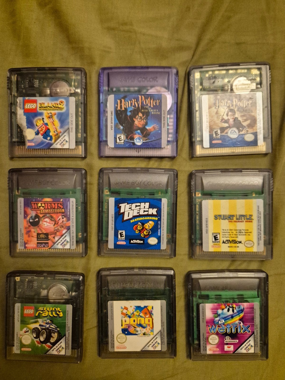 GBC Games - Diverse collectie Game Boy Color spellen, Avontuur en Actie, Gebruikt, 1 speler, Ophalen of Verzenden
