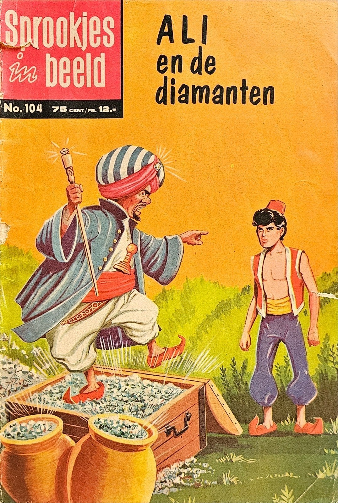 Sprookjes in Beeld - Ali en de diamanten (Nr. 104), Ophalen of Verzenden, Gelezen, Onbekend