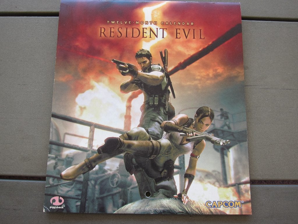 Resident Evil 12 Maanden Kalender - twelve Month Calendar, Ophalen of Verzenden, Zo goed als nieuw