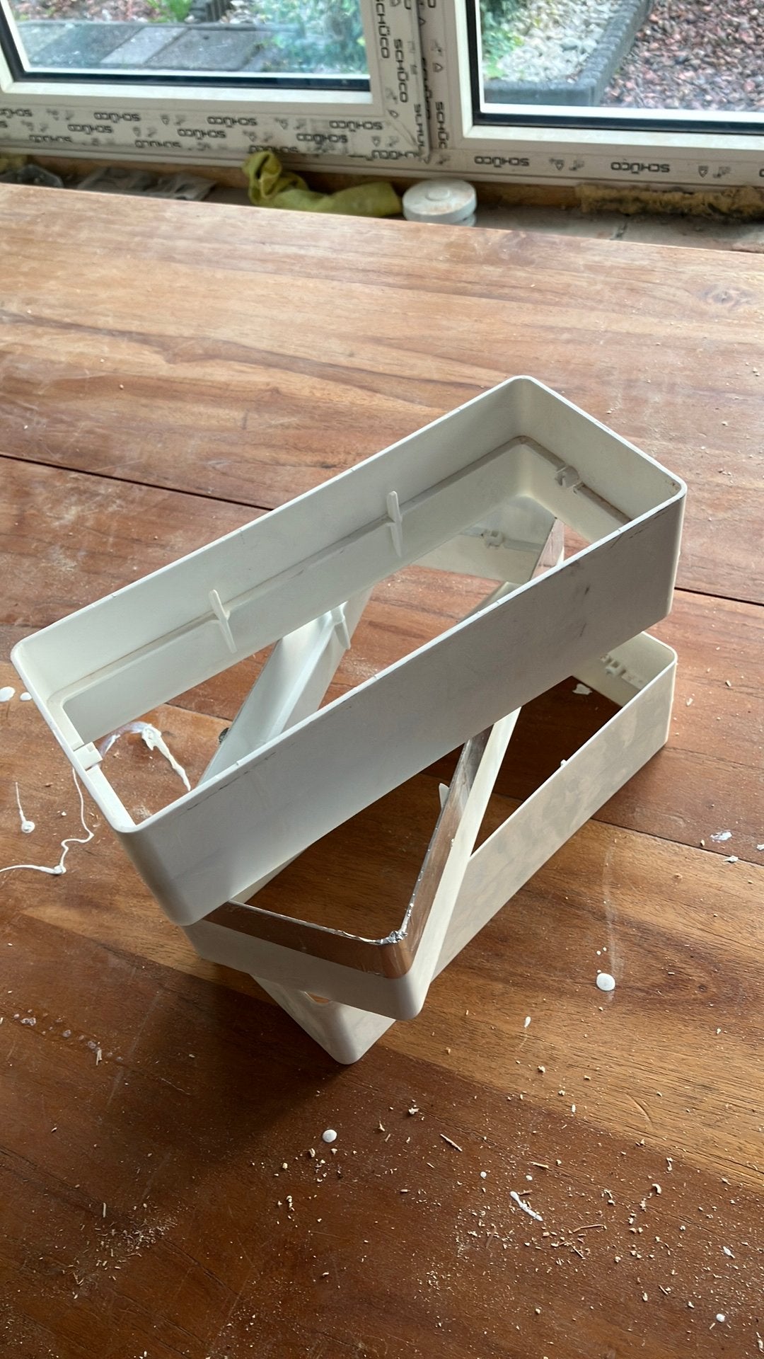 220x90 mm vlakkanaal verbindingen, Ophalen, Zo goed als nieuw