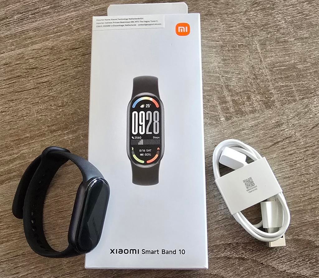 Xiaomi Smart Band 10, Xiaomi, Zwart, Ophalen of Verzenden, Zo goed als nieuw